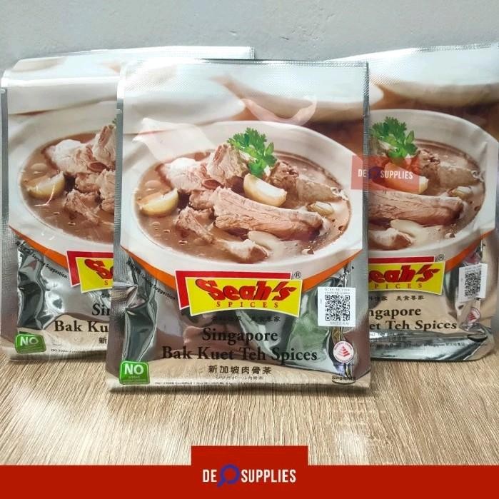 

PAGAMART SEAH'S SINGAPORE BAK KUT TEH SPICES 32G- BUMBU BAKUT TEH BAK KUET SEAH