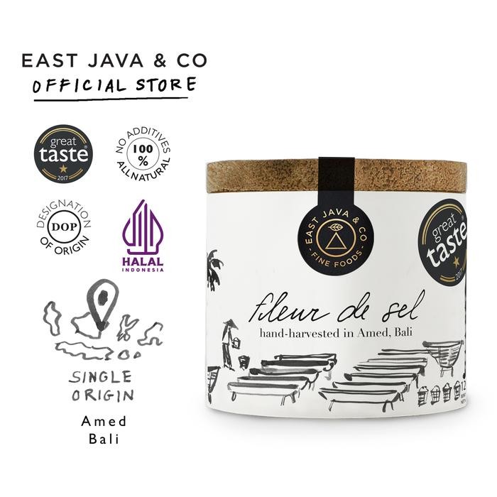 

PAGAMART EAST JAVA & CO AMED FLEUR DE SEL - 125G (BUNGA GARAM LAUT AMED)