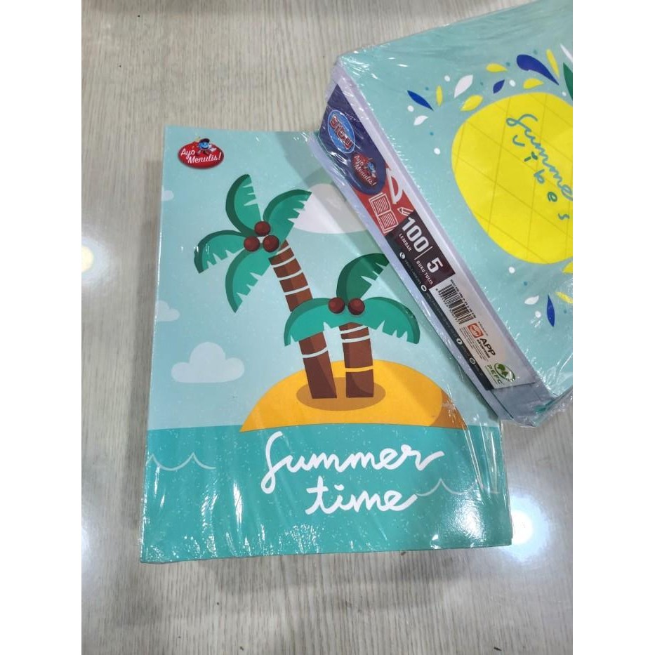 

BEST SELLER Buku Tulis Bergaris SiDU Isi 100 Lembar Kwarto Sinar Dunia isi 5buku