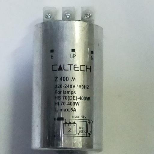 Caltech Electronic Ignitor Lampu Metal Halide / iqnitor caltech Z400M