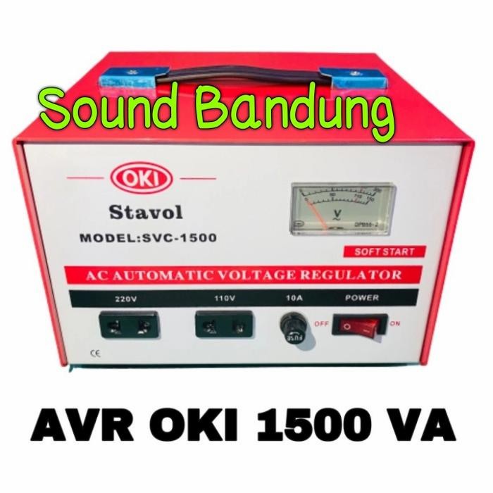 Best Seller Stabilizer /Stavol Regulator Listrik Oki 1500 Watt Stabilizer 1500Wat