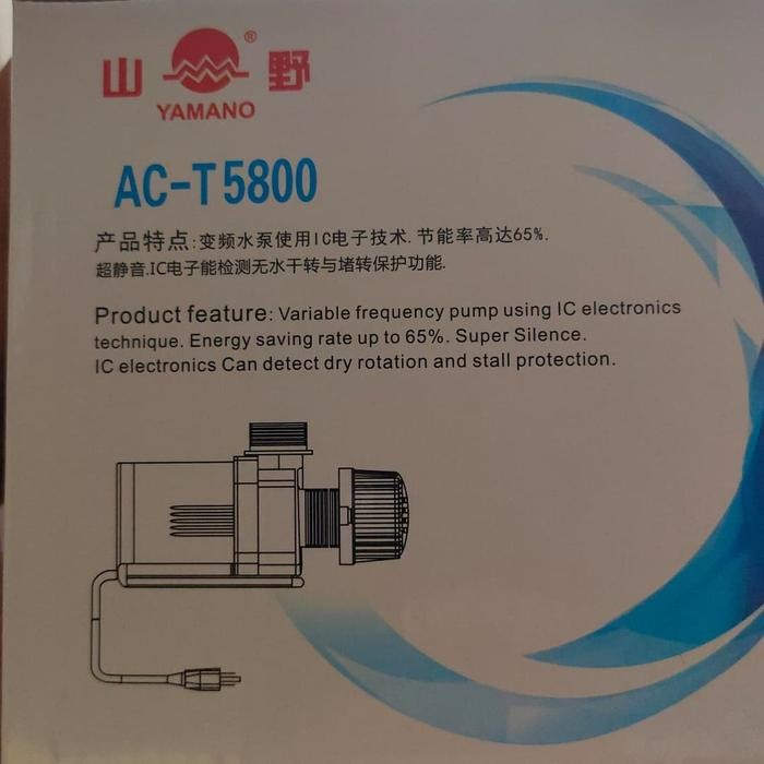 Mantab Pompa Celup Kolam Aquarium New Yamano Act 5800