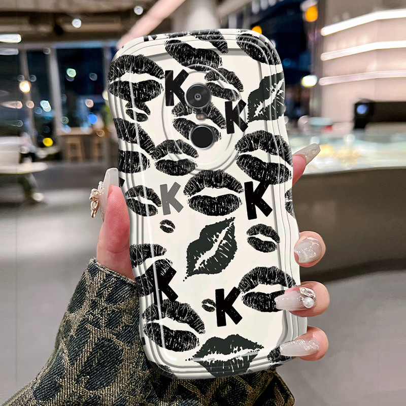 Casing Hp Untuk Xiaomi Redmi Note 4 Note 4X Note 4 Pro Case Softcase Kasing HP lipstik warna gelap d