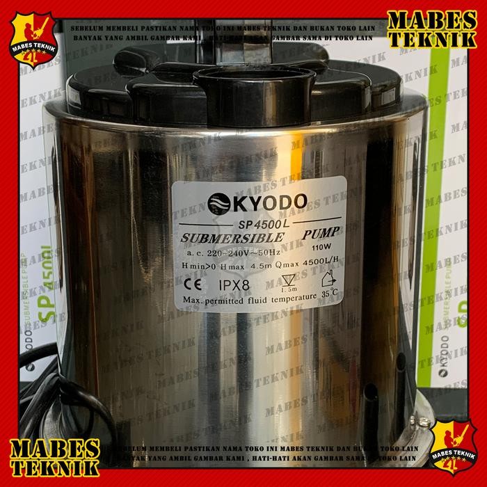 Terpopuler Kyodo Sp4500L / Sp 4500 / Sp 4500L - Pompa Celup / Submersible Pump
