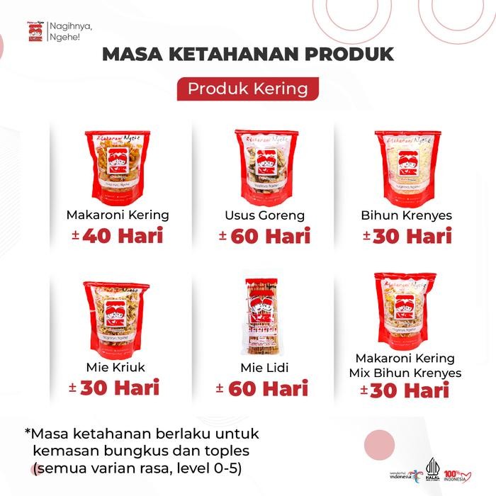 

Sedia Usus Goreng Kemasan Toples Reguler