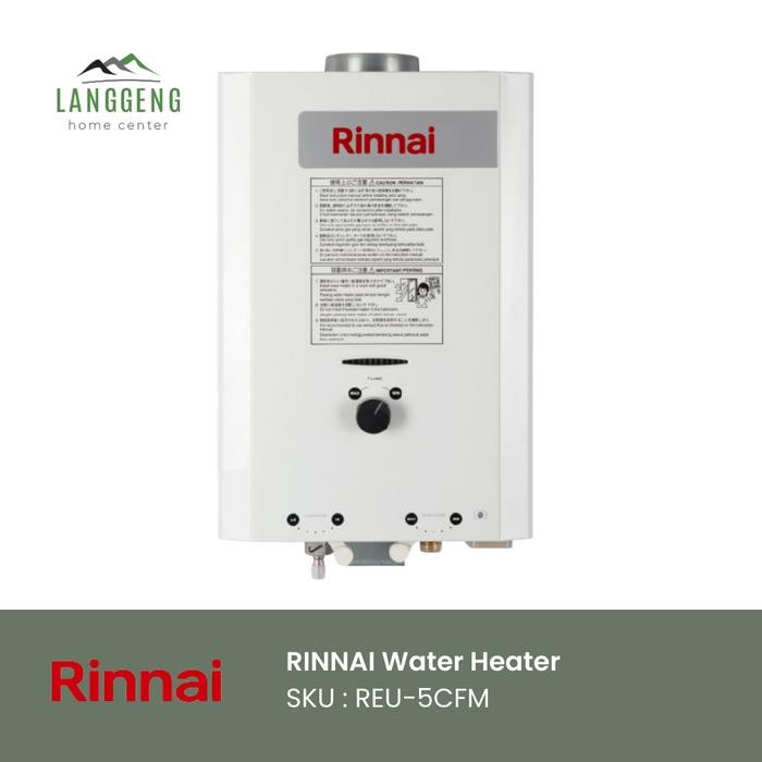 Rinnai Water Heater Gas Reu-5Cfm Water Heater Gas