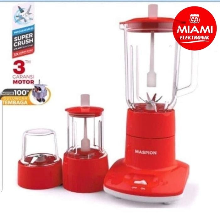 Blender Maspion MT1263PL / Blender Maspion Plastik 3in1 MT 1263PL