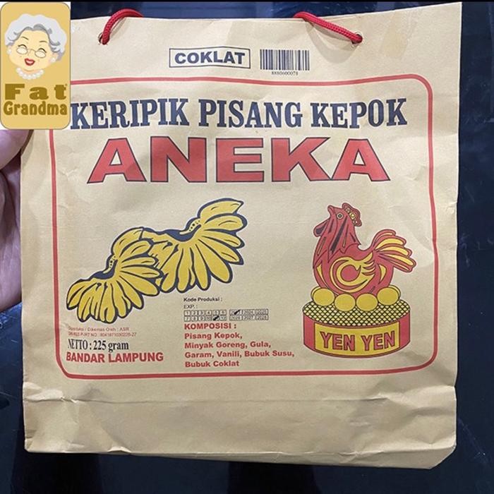 

Sedia Keripik Pisang Aneka Yen Yen Lampung Rasa Coklat Asli Lampung