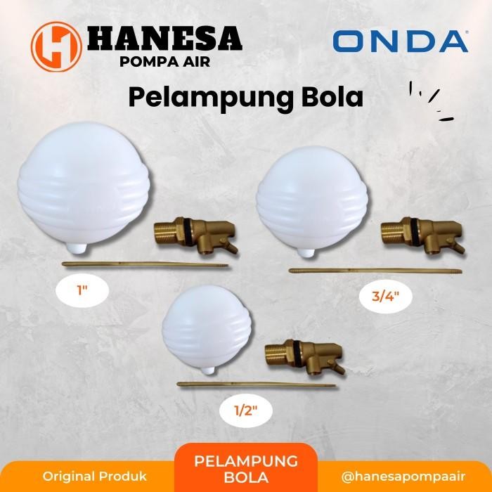 Onda Pelampung Bola / Otomatis Tandon Onda