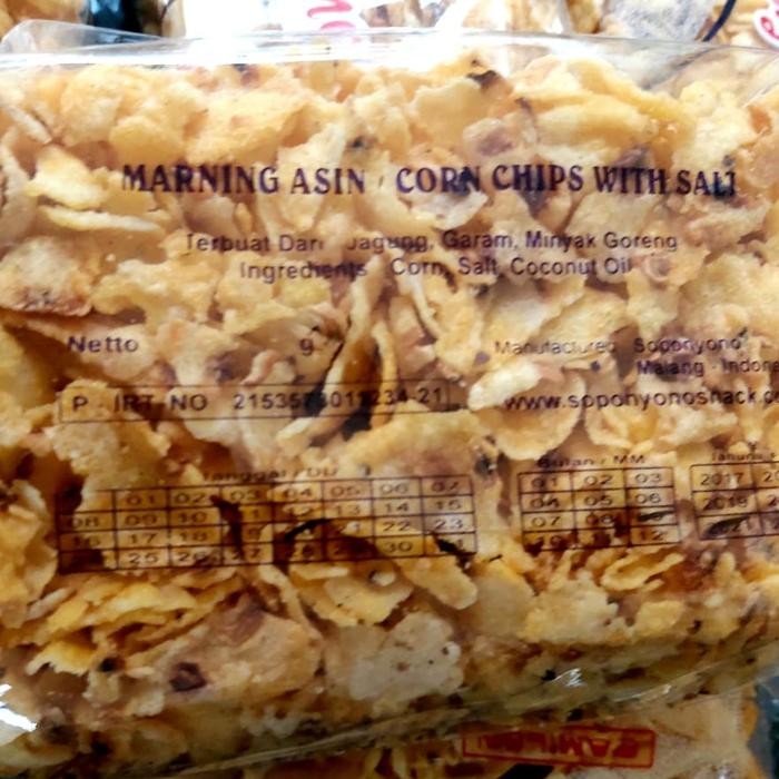 

Sedia KRIPIK NG JAGUNG ASIN SOPONYONO Crispy Goreng Snacks Ce Ca Food