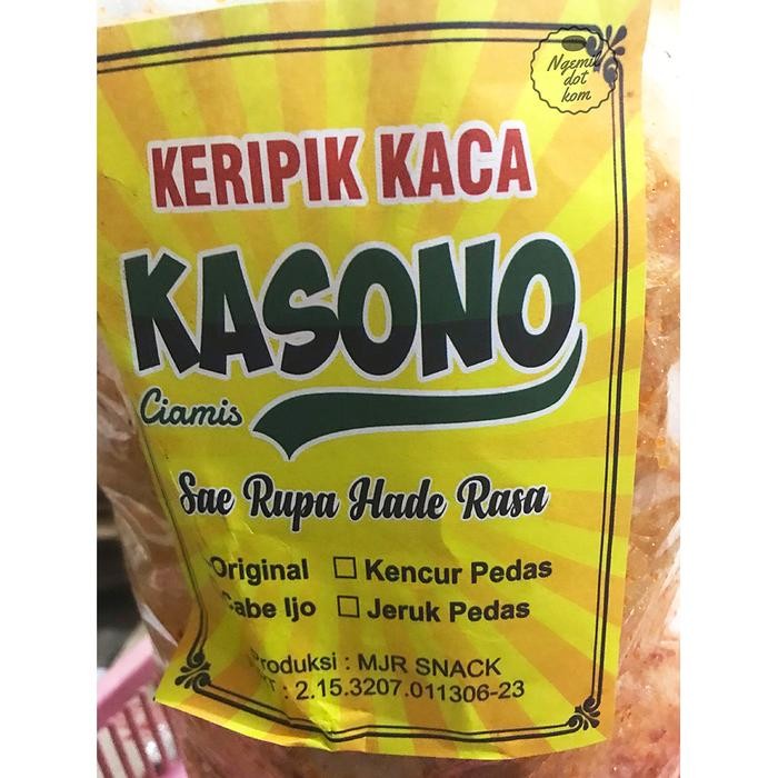 

Sedia KRIPCA PEDAS / KRIPIK KACA / KRIPCA KILOAN / KERIPIK BELING