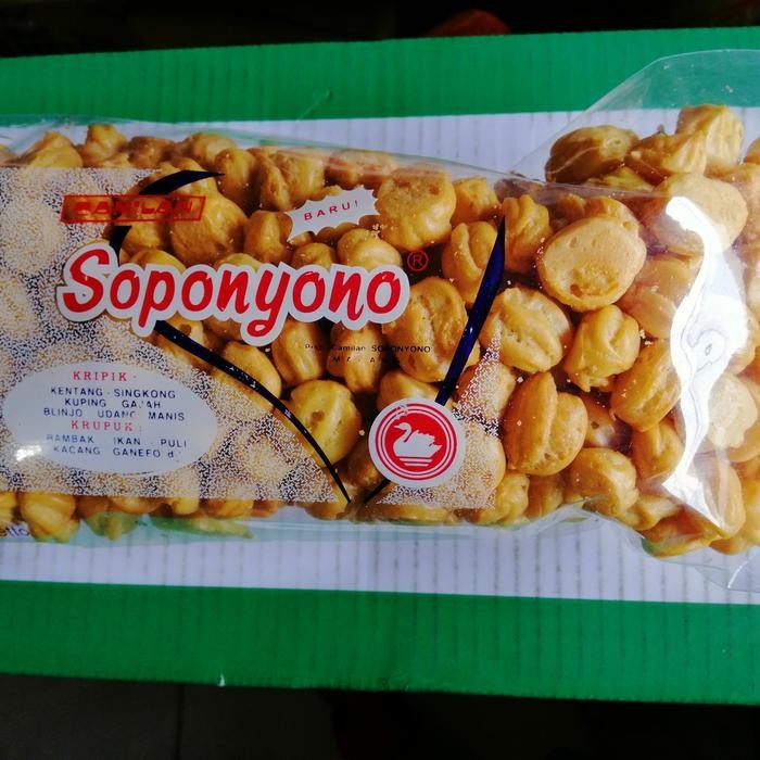 

Sedia Soponyono Keripik Soes Kering Mini 200gr