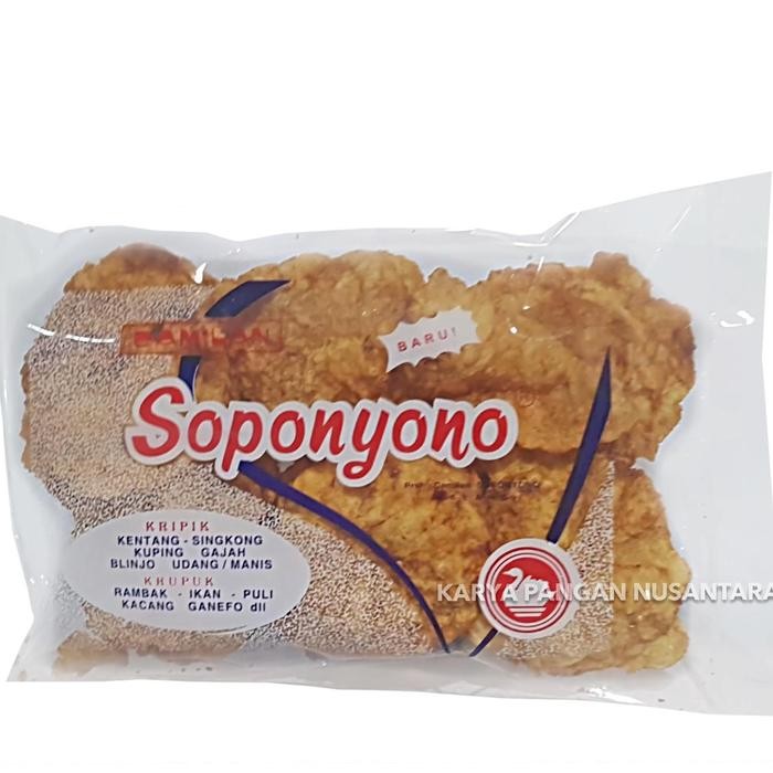 

Sedia KERIPIK BELINJO PEDAS SOPONYONO MELINJO MANIS PEDAS KRIPIK EMPING BELINJO PEDAS ASLI MALANG