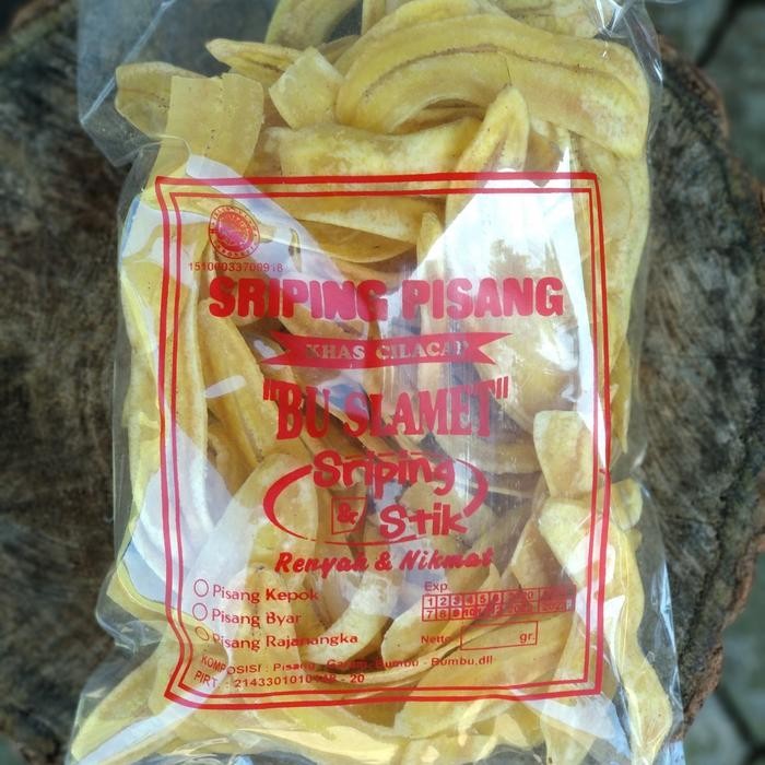

Sedia Sriping Pisang Snack khas Cilacap