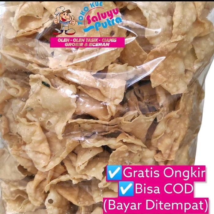 

Sedia Keripik Pangsit Bawang 1 KG