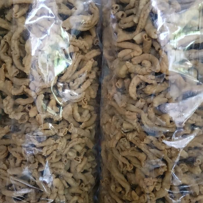 

Sedia Kripik usus krispy 1kg Food Snacks Crispy Keripik