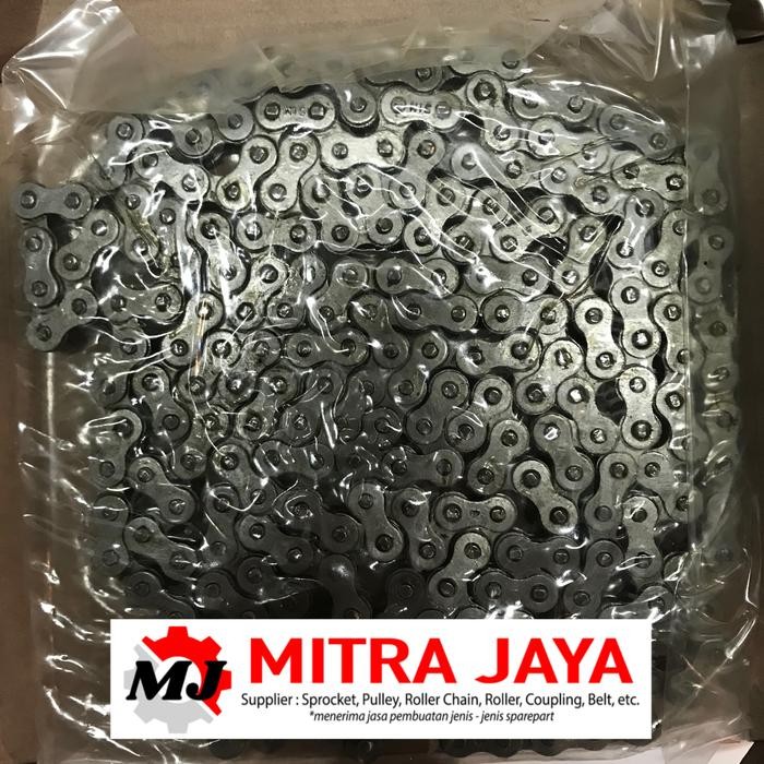TERLARIS ROLLER CHAIN RS 08B (RANTAI SPROCKET SINGLE) BRITISH 08 B RANTE GIR
