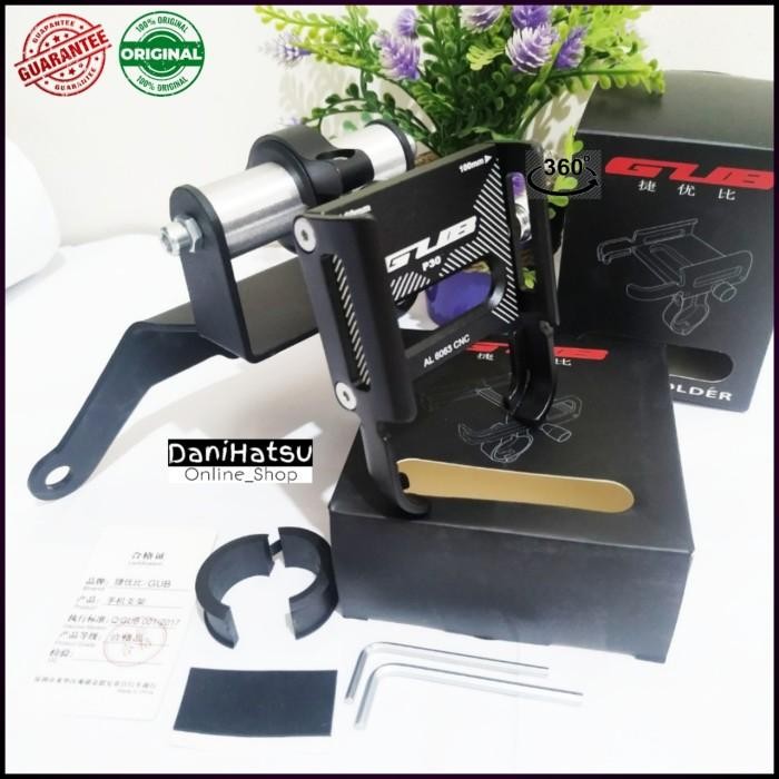 (Allthebest) HOLDER HP MOTOR XMAX NMAX ADV - Dudukan HP Stang Spion motor Alumunium