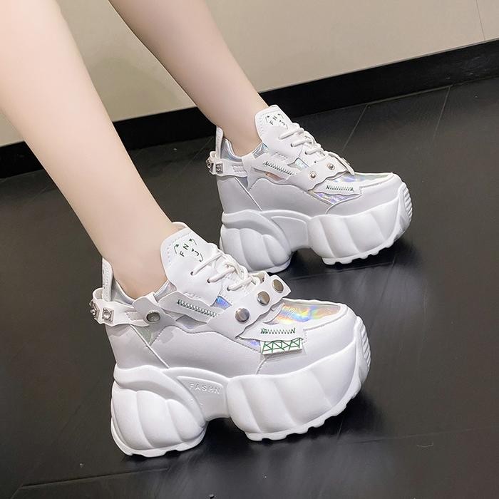 Zealo.Shoes 269 Sepatu Sneakers Wanita Fashion Shoes Karet Sport Shoes Casual Kasual Olahraga Cewek