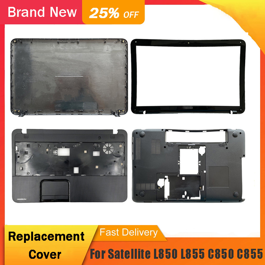 New Laptop LCD Back Cover For Toshiba Satellite L850 L855 C850 C855 C855D Series Front Bezel Palmres