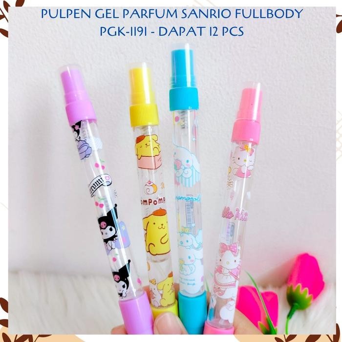 

SELUSIN (12 PCS) PULPEN GEL PARFUM SANRIO FULLBODY PGK-1191 PEN PENA BOLPEN BOLPOIN LUCU ANAK ALAT