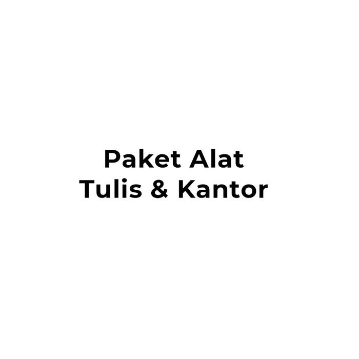 

Paket Alat Tulis Kantor 11