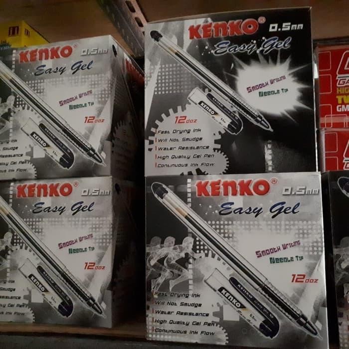 

Pulpen Easy Gel KENKO ASLI 0.5mm/Pen Easy Gel KENKO