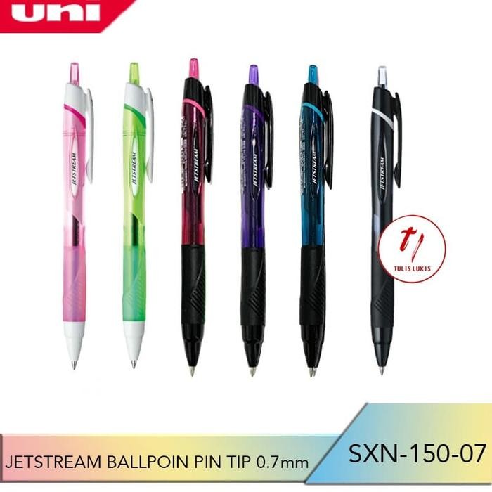 

UNIBALL JETSTREAM BALLPOINT 0.7mm SXN 150-07 TINTA HITAM