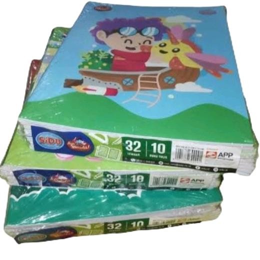 

Buku Tulis Sidu 32 Lbr - 1 Pack isi 10 Pcs