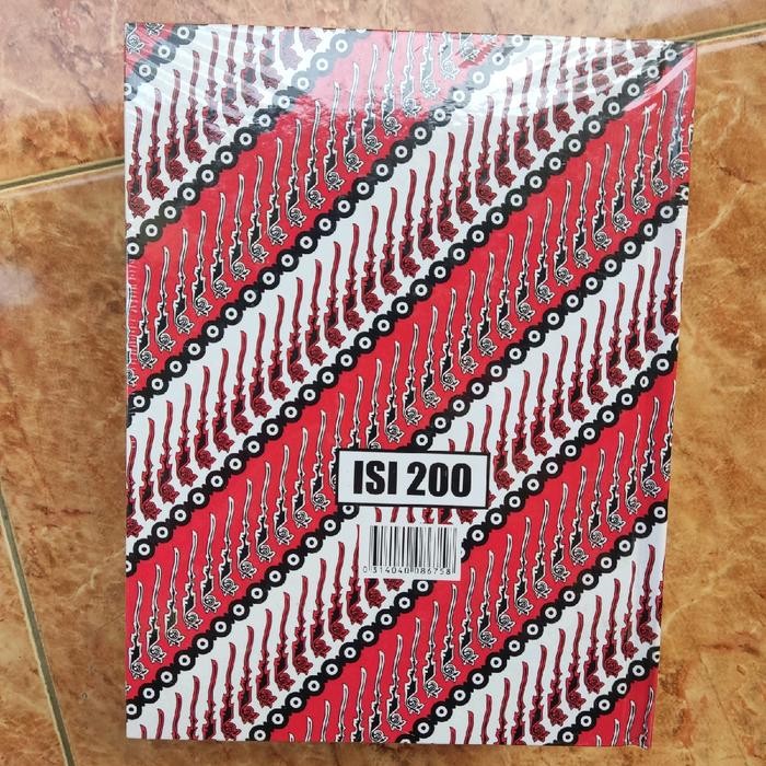 

BUKU TULIS BATIK GELATIK QUARTO 200 LEMBAR HARDCOVER