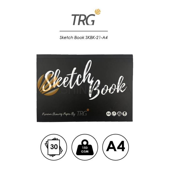 

TRG Sketchbook Sketch Drawing Book A4 150gsm SKBK-21-A4 - Kertas Buku Gambar & Sketsa 150 gsm TRG