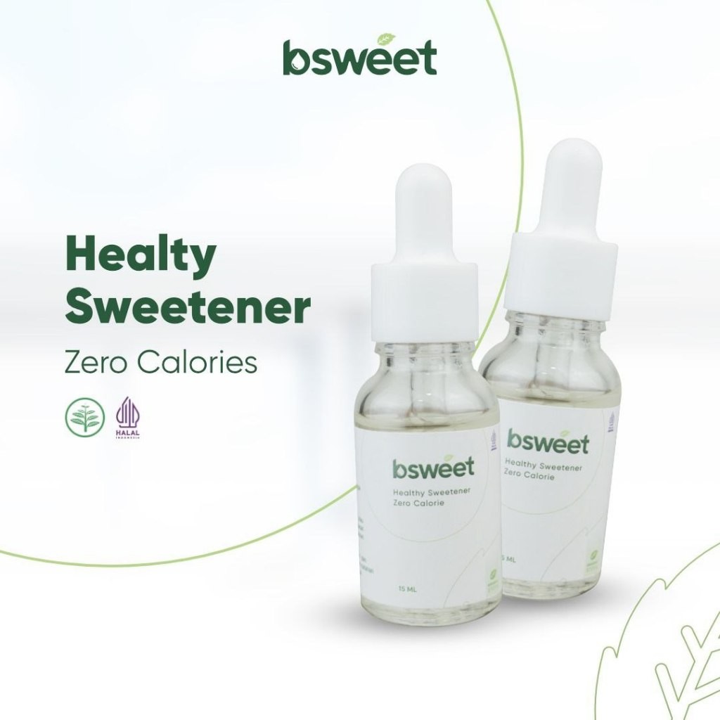 

[HALAL] Bsweet Stevia Pemanis Alami Zero Kalori - Pengganti Gula Diet Diabetes Tanpa Pahit