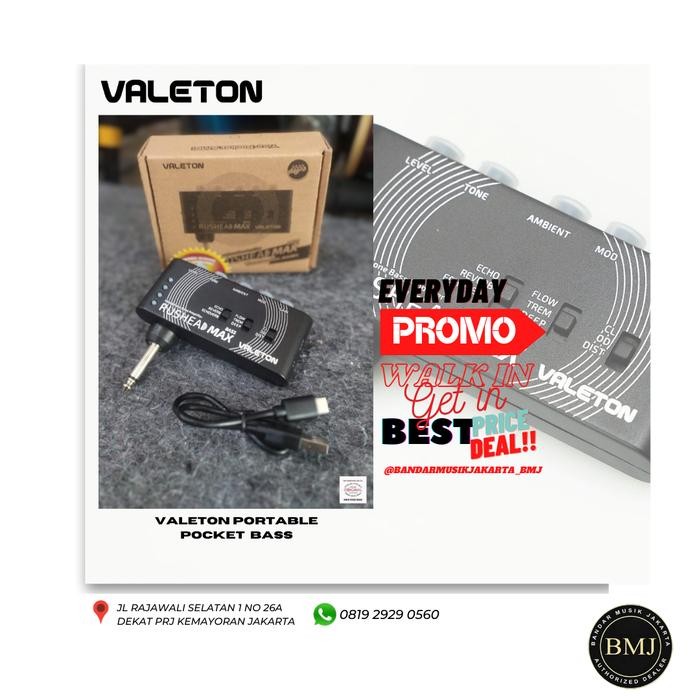 Terbaru Valeton Rushead Max Bass-Rh101 Bmj