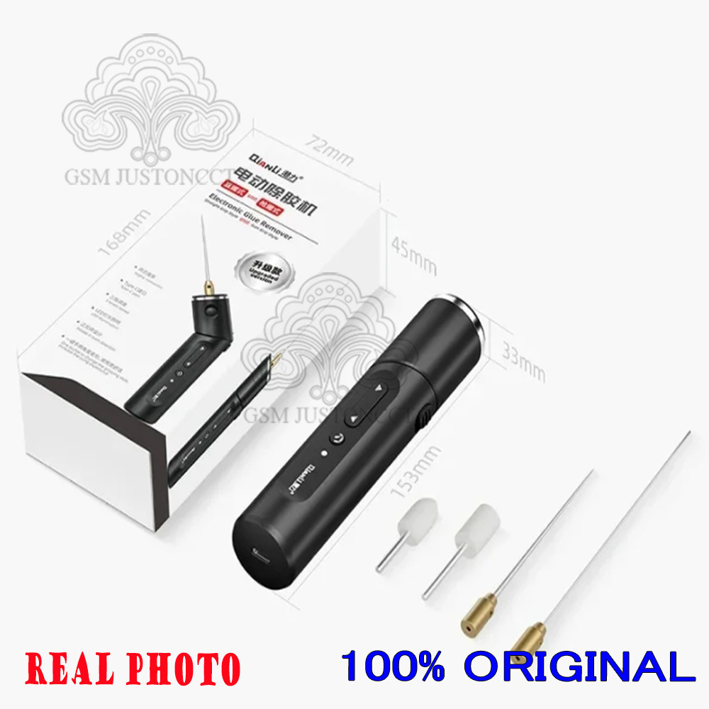 Qianli Electric Polishing Pen, 3-Speed Adjustable, Glue Removal Pen for Mobile Phones, Tablet Repair