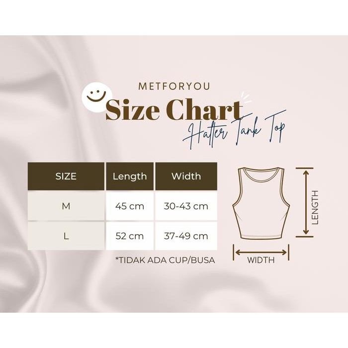 Fs Metforyou Halter Rib Tanktop Wanita Korea Tank Top Original