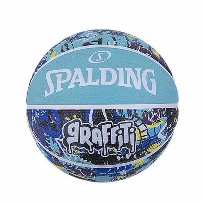 BOLA BASKET SPALDING GRAFFITI BASKETBALL BLUE
