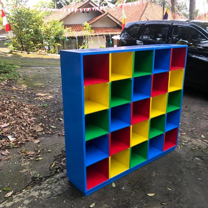 Loker Anak Tk Loker Lemari Penyimpanan Buku Anak Anak Kids Storage Rak