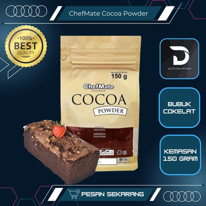 

ChefMate Cocoa Powder 150 gr bubuk coklat