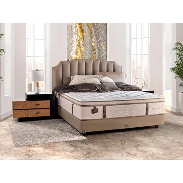 Full Set Lady Americana Carree Kasur/Matrass/Mattress/Springbed (Medium Firm)