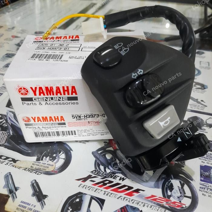 holder saklar lampu kiri mio sporty smile original yamaha vietnam
