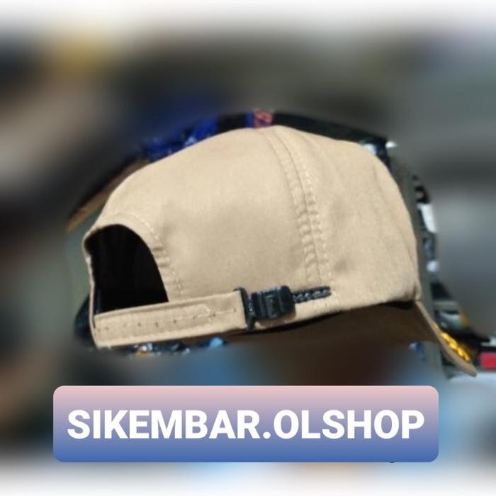 Topi PNS Pemda DKI Jay Golongan 3 Bordir Timbul 3D Warna Khaki.