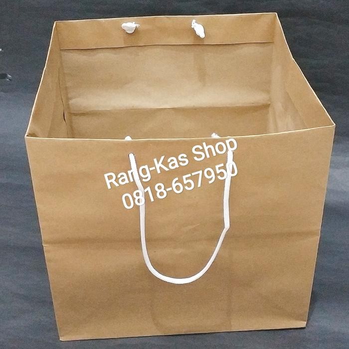 

Paperbag Polos 25x25 Kue Bento Nasi samson doff