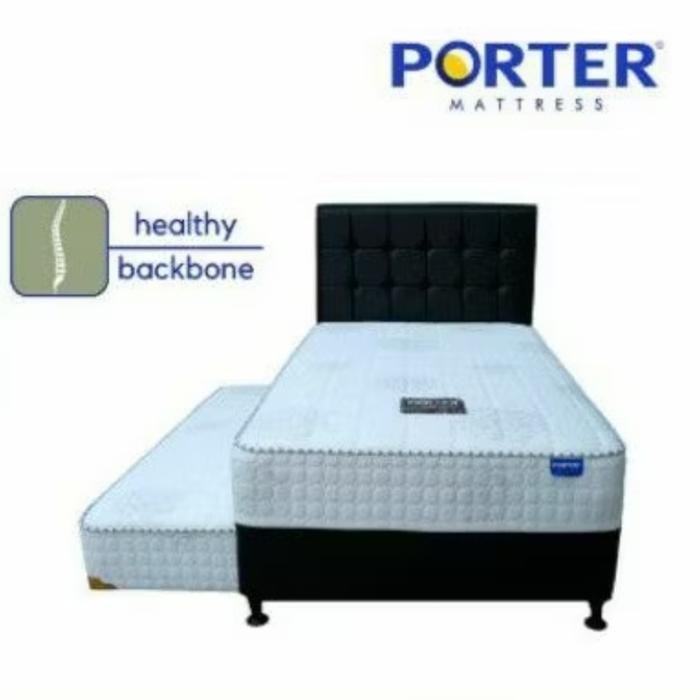 Porter Springbed 2In1 Deluxe Orthopedic Fullset Uk.100X200