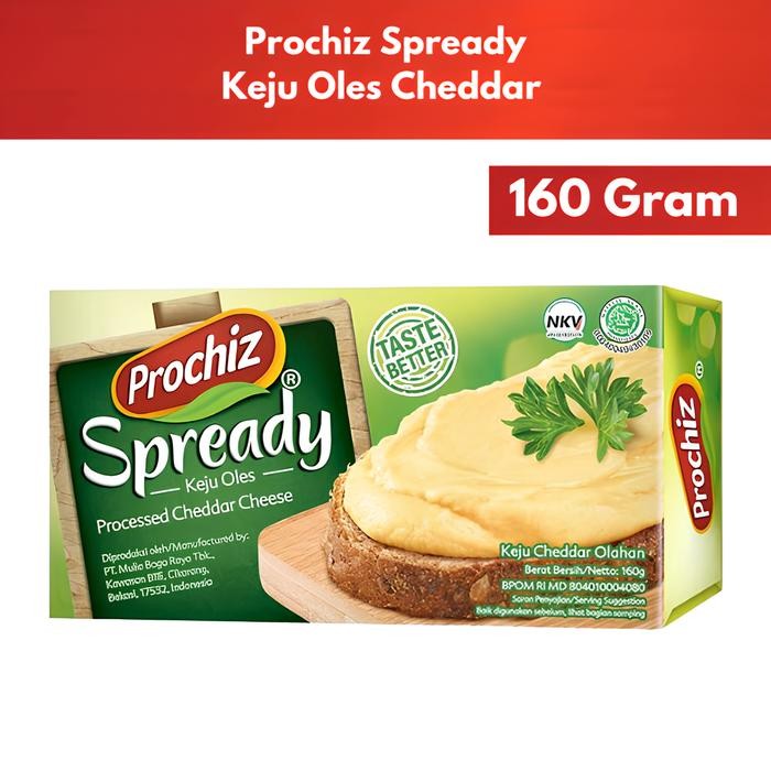 

New Keju Oles Prochiz Spready 160 Gram Selai Expired Maret 2026