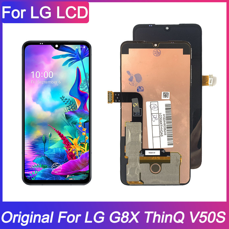 Display LCD For LG G8X ThinQ V50S LMG850EMW / LM-G850 / LM-V510N Touch Screen Digitizer Assembly Rep