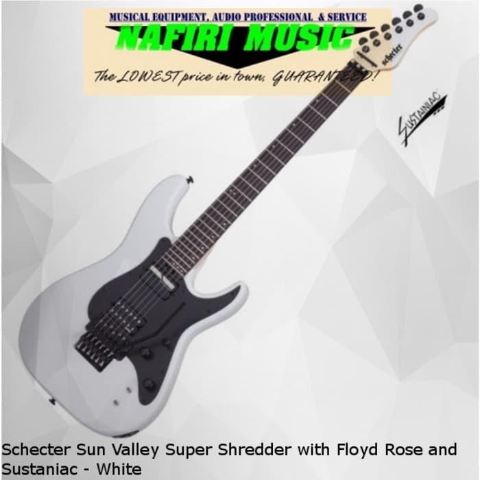 Schecter Sun Valley Super Shredder With Floyd Rose And Sustaniac