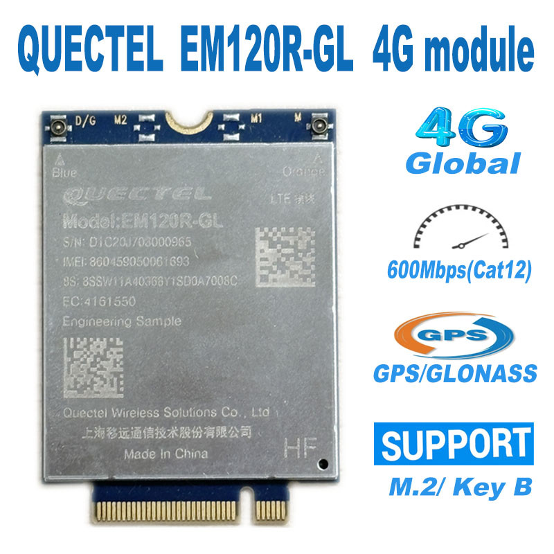 Quectel EM160R-GL LTE Cat16 EM120R-GL EM05-G EM-5-CE WWAN M.2 4G Modu WAN LTE EM160 EM120 EM05 Cat16