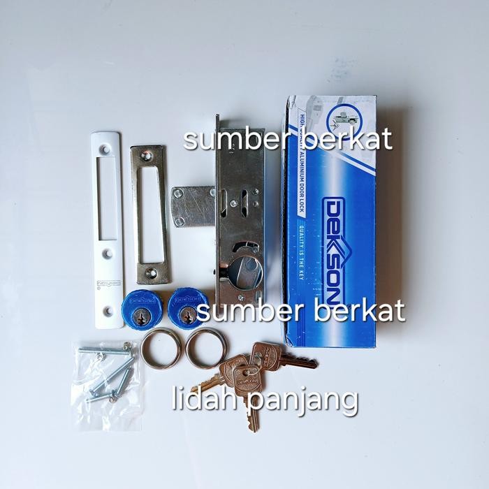 KUNCI ALUMINIUM DEKSON KC 8128 , KUNCI PINTU ALUMINIUM DEKSON KC 8128