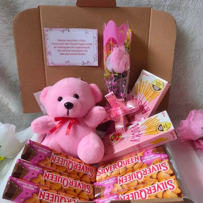 

hampers coklat/ gift book hadiah valentine, ultah dll