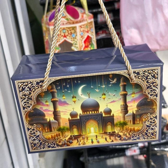 

10pcs Java Box lebaran 600ml box lebaran 2 jar 500ml box lebaran 2 jar 400ml dus kuker lebaran box